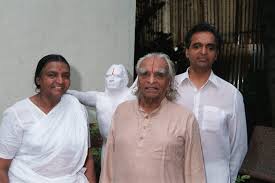 BKS Iyengar, Geeta Iyengar  and Prashant Iyengar